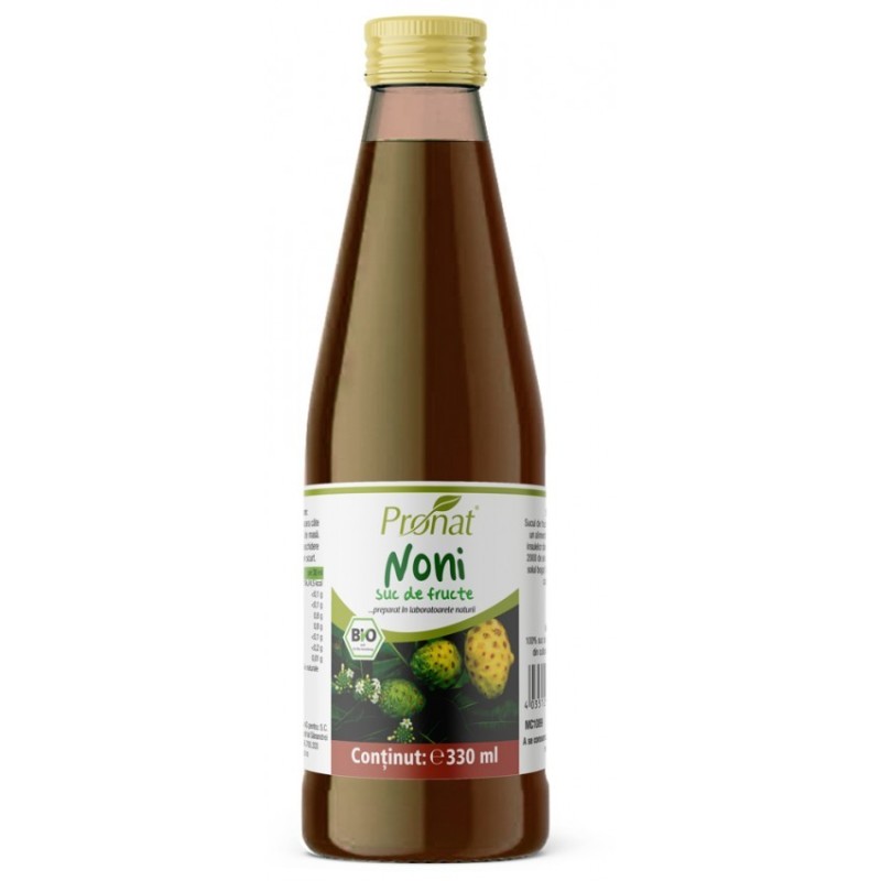 Suc de Noni 100%, BIO, 330 ml, Medicura