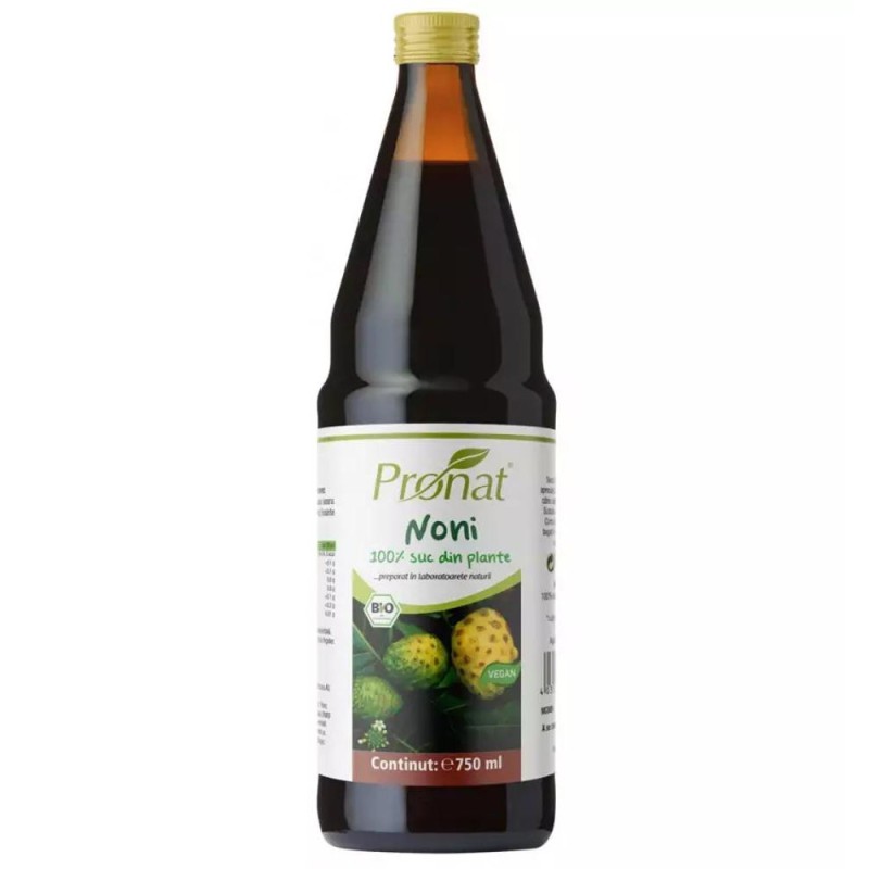 Suc de Noni 100%, Bio, 750 ml, Medicura