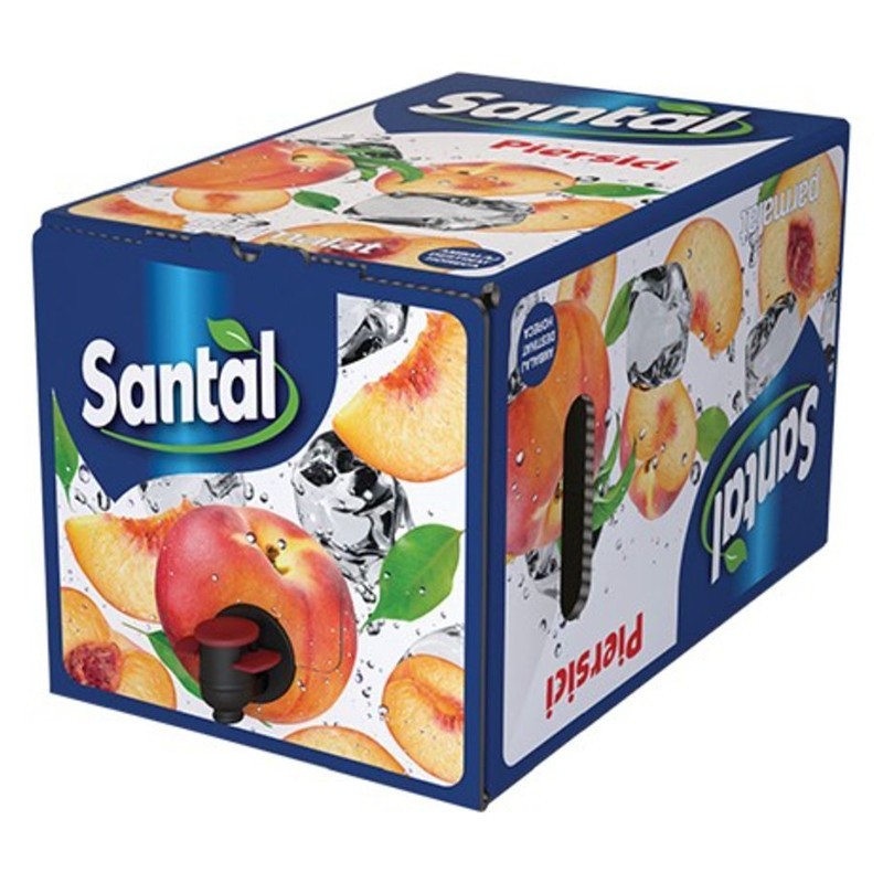 Suc de Piersici 6%, Santal, BIB, 10 l