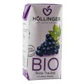 Suc de Struguri Rosii BIO cu Pai, 200 ml, Hollinger