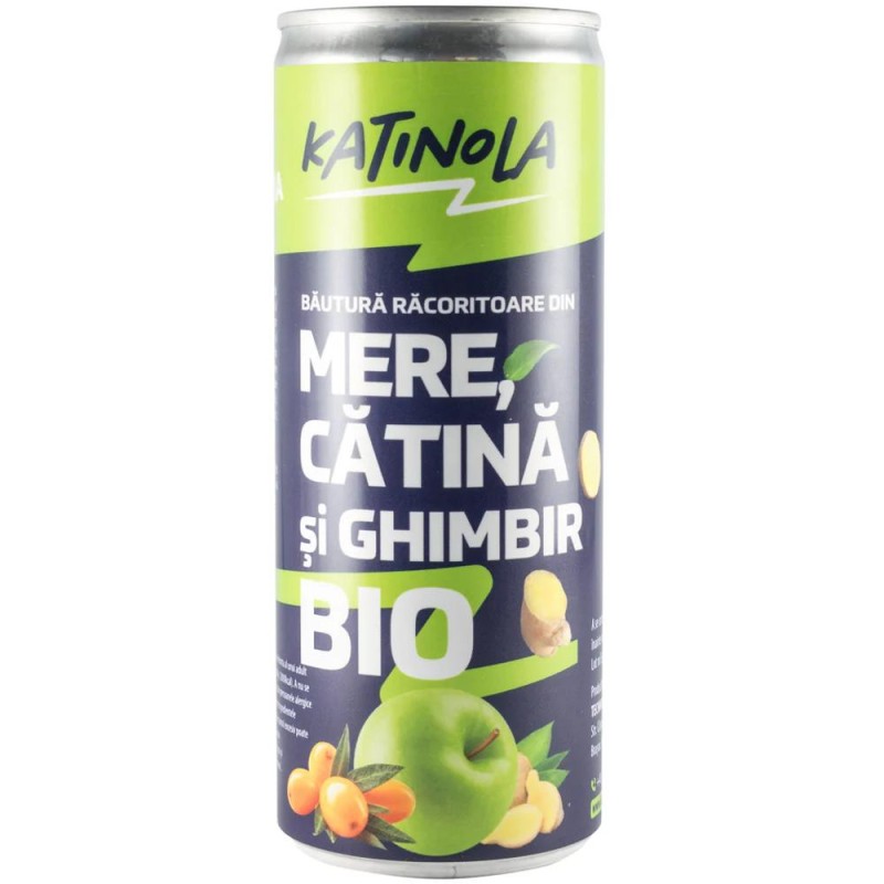 Suc Energizant cu Catina, Katinola, Mere si Ghimbir, Bio, 200 ml