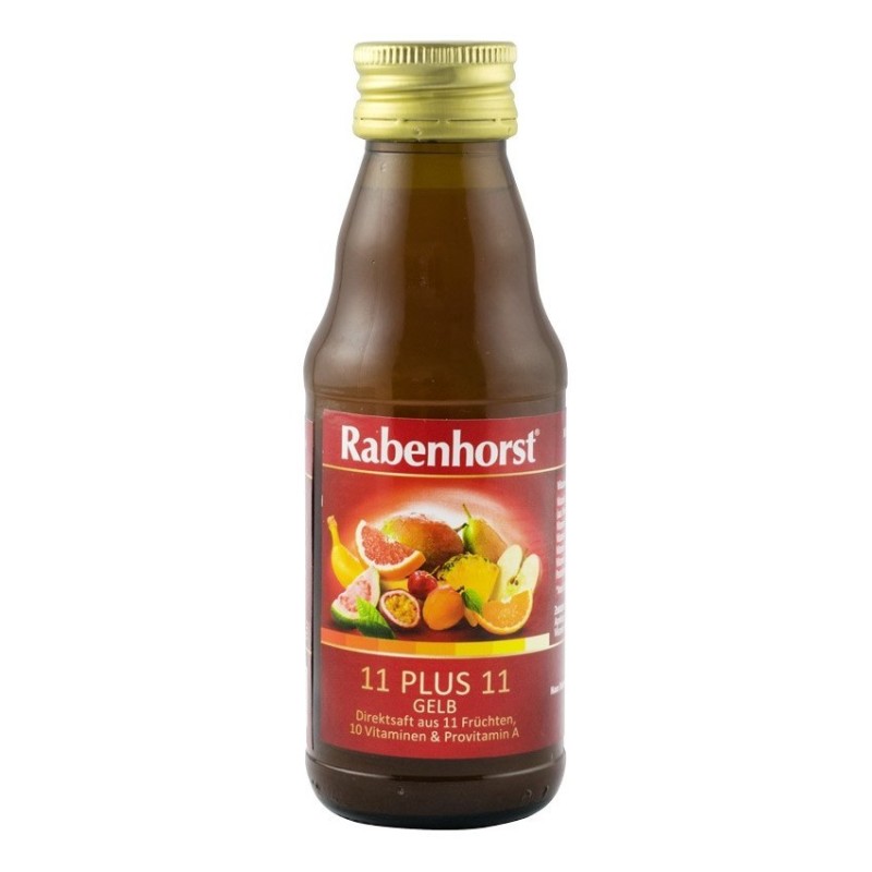 Suc Pur Multi-fruct Galben 11 + 11, 125 ml