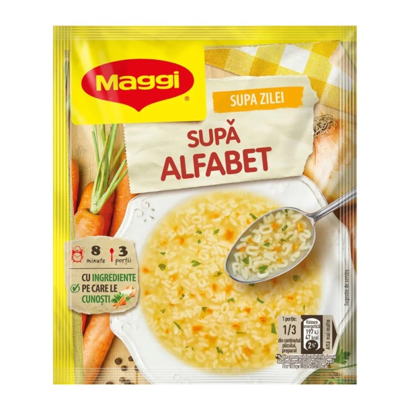 Supa Alfabet, Maggi, 44 g