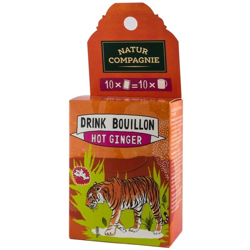 Supa Bio cu Ghimbir si Piper Cayenne, 10 Plicuri x 50 g, Natur Compagnie