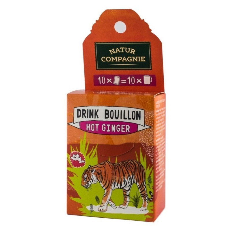 Supa BIO cu Ghimbir si Piper Cayenne, 45 g, Natur Compagnie