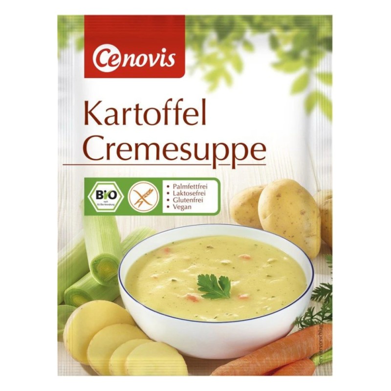 Supa Crema Bio de Cartofi, Cenovis, 48 g