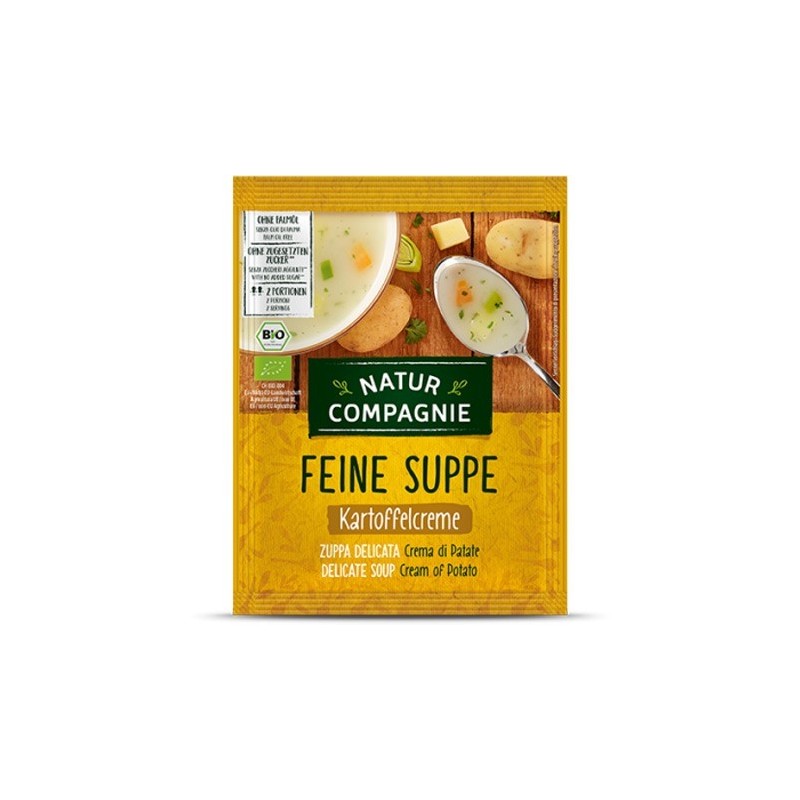 Supa Crema de Cartofi, Bio, 48 g Natur Compagnie