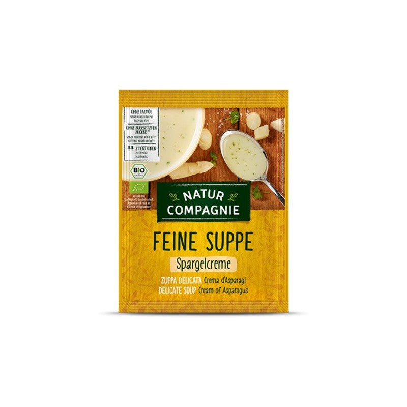 Supa Crema de Sparanghel, Bio, 40 g Natur Compagnie