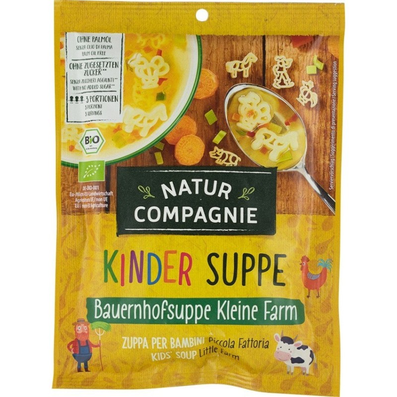 Supa Taraneasca BIO, Ferma Animalelor, 63 g, Natur Compagnie