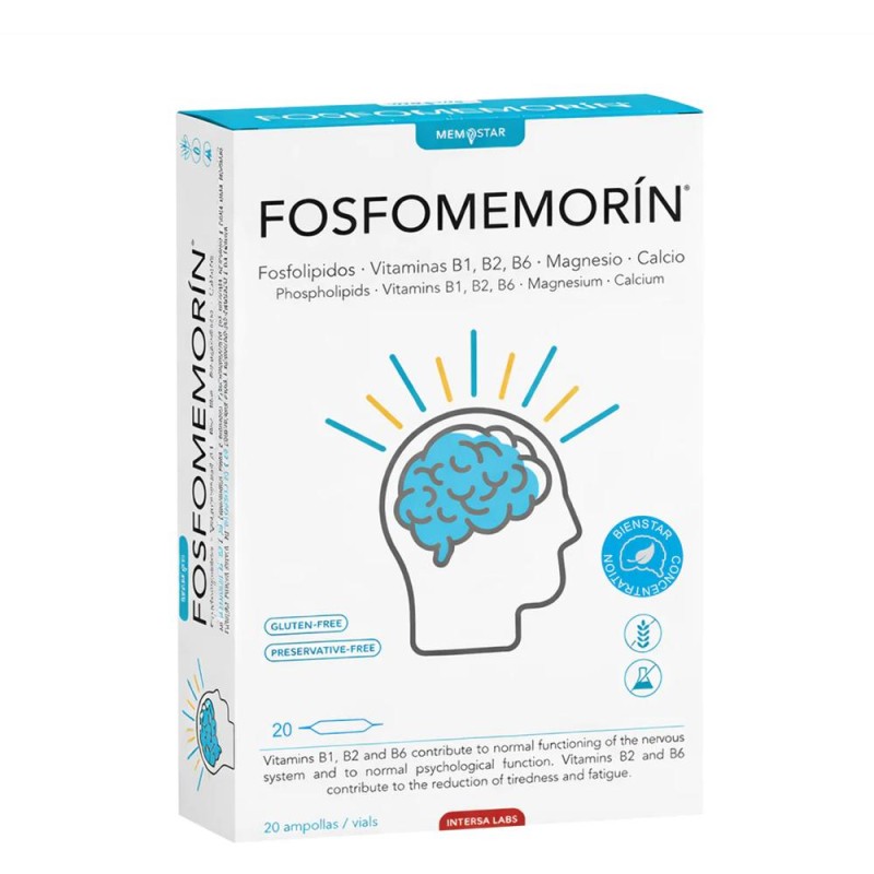 Supliment Alimentar Fosfomemrin, Intersa Labs, Bio, 20 Fiole