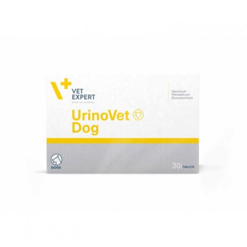 Supliment Alimentar pentru Caini Urinovet Dog, 30 Tablete, VetExpert, 400 mg