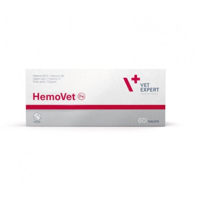 Supliment pentru Caini Hemovet, Vetexpert, 60 Tablete
