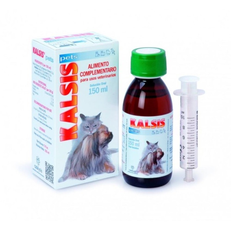 Supliment pentru Regenerarea Oaselor pentru Caini si Pisici Kalsis Pets, Vetexpert, 150 ml