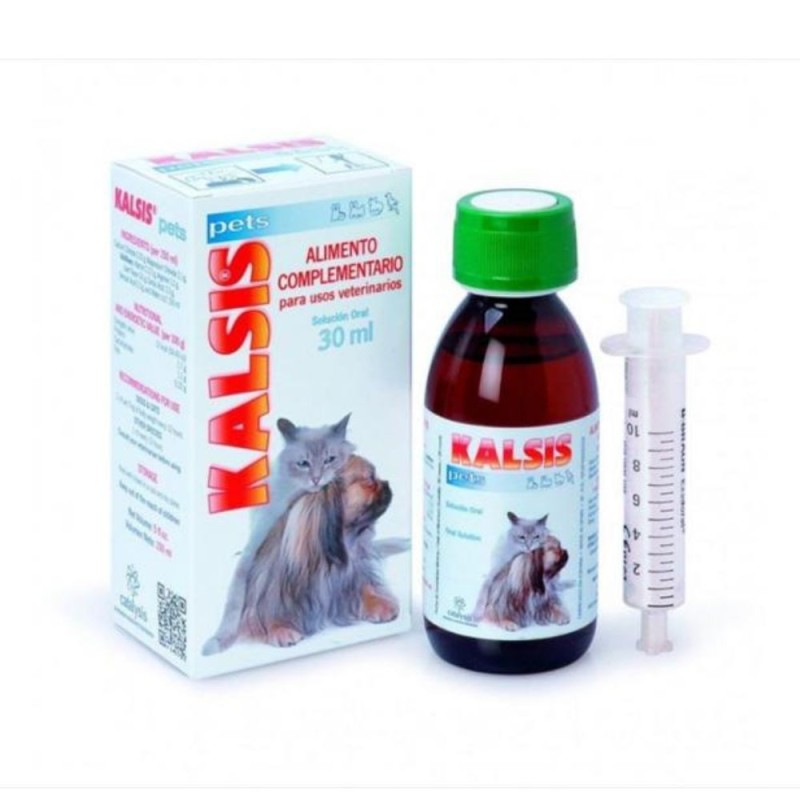 Supliment pentru Regenerarea Oaselor pentru Caini si Pisici Kalsis Pets, Vetexpert, 30 ml