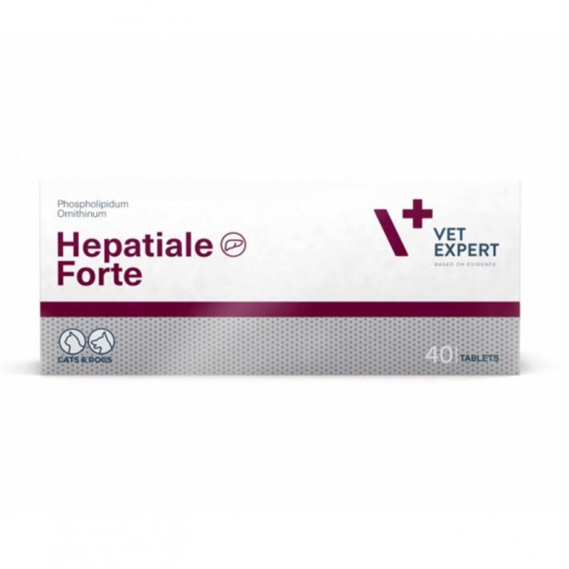 Supliment pentru Sustinerea Functiei Hepatice la Caini, Hepatiale Forte Advanced, Vetexpert, 40 Tablete