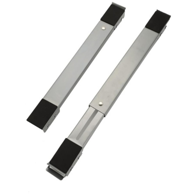 Suport Ajustabil cu Roti, Argintiu, pentru Electrocasnice, Anti Derapant, 70 x 5 cm