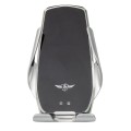 Suport Auto pentru Telefon, Incarcare Wireless, 15W, Argintiu