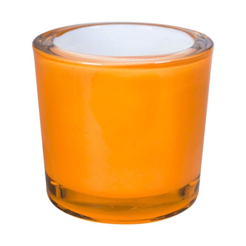 Suport de Sticla Bolsius pentru Tealights 65 x 60 Portocala