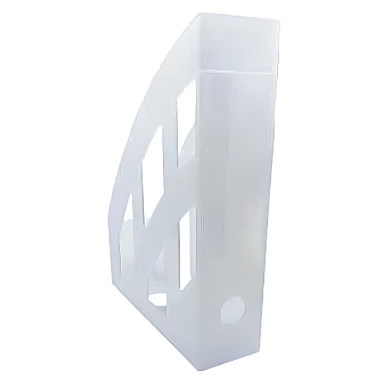 Suport Dosare, Plastic, A4, Alb Translucid  