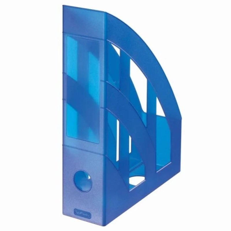 Suport Dosare, Plastic, A4, Albastru Regal