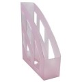 Suport Dosare, Plastic, A4, Roz Transparent