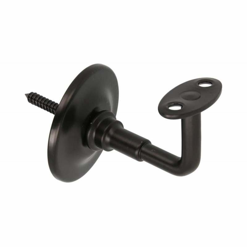 Suport Mana Curenta Din Lemn, Fi70 x 74.5 mm, Finisaj Negru