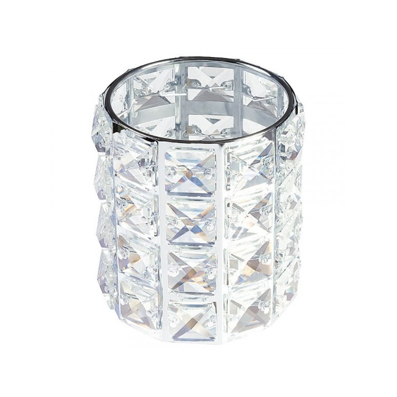 Suport Pensule Unghii Crystal Magic Silver, Luxorise