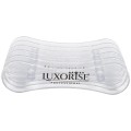Suport Pensule Unghii Luxorise 5 Sloturi, Transparent cu Sclipici