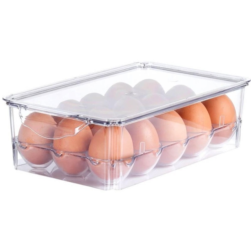 Suport pentru Oua, cu Capac, 15 Bucati, Vilde