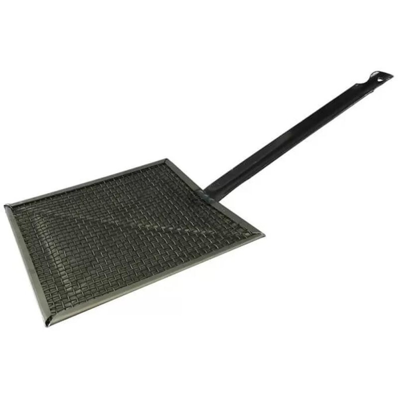 Suport pentru Prajire Paine si Legume, 20x 20 cm, Negru, Perfect Home