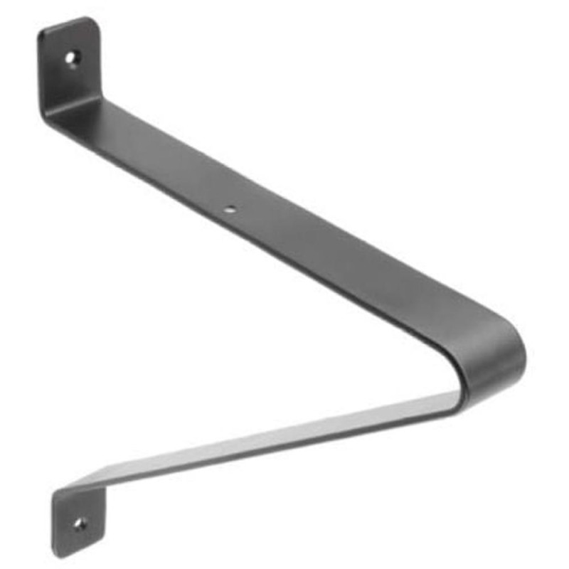 Suport Polita Model Ramo, 250x220 mm, Finisaj Negru Mat