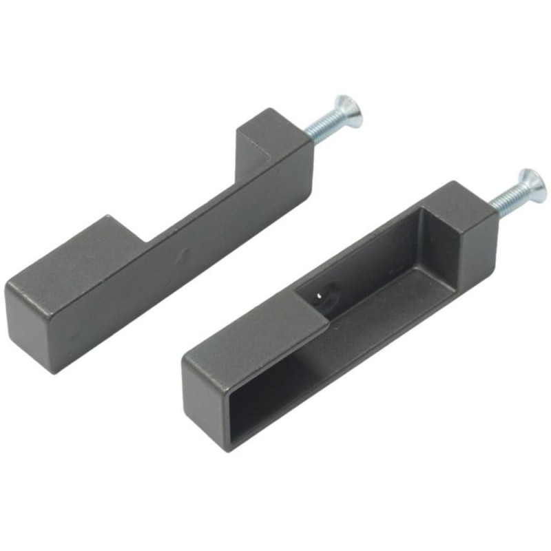 Suport Suspendat V2 Bara Premium, pentru Capete, Set St+Dr, Finisaj Gri Antracit