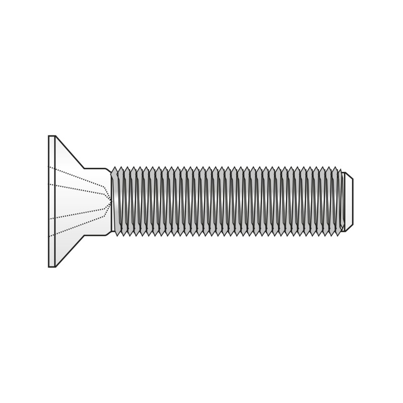 Surub Cap Inecat Locas Cruciform 965 Inox A2-M3 X 12