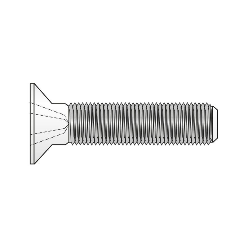 Surub Cap Inecat Locas Cruciform 965 Inox A4-M8 X 30