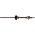 Surub Fixare Inox M10 x 250 mm, Cap Hexagonal SW7 Prevazut cu 3 Piulite din Inox, Smart Heater
