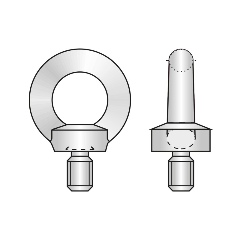 Surub Ridicare 580 Inox A2-M10