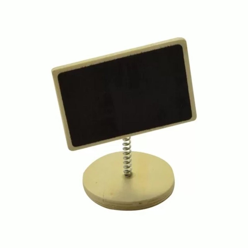 Tabla de Mesaje 9 x 7.5 cm, cu Suport Scrisibil si Arcuri