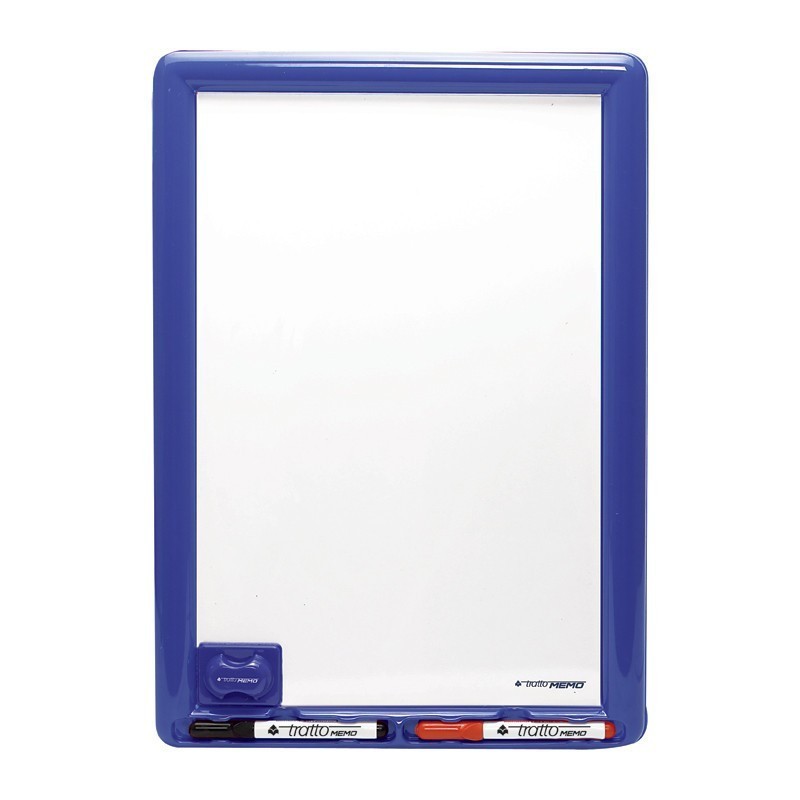 Tabla Magnetica Whiteboard Tratto, 35 x 50 cm, Albastru