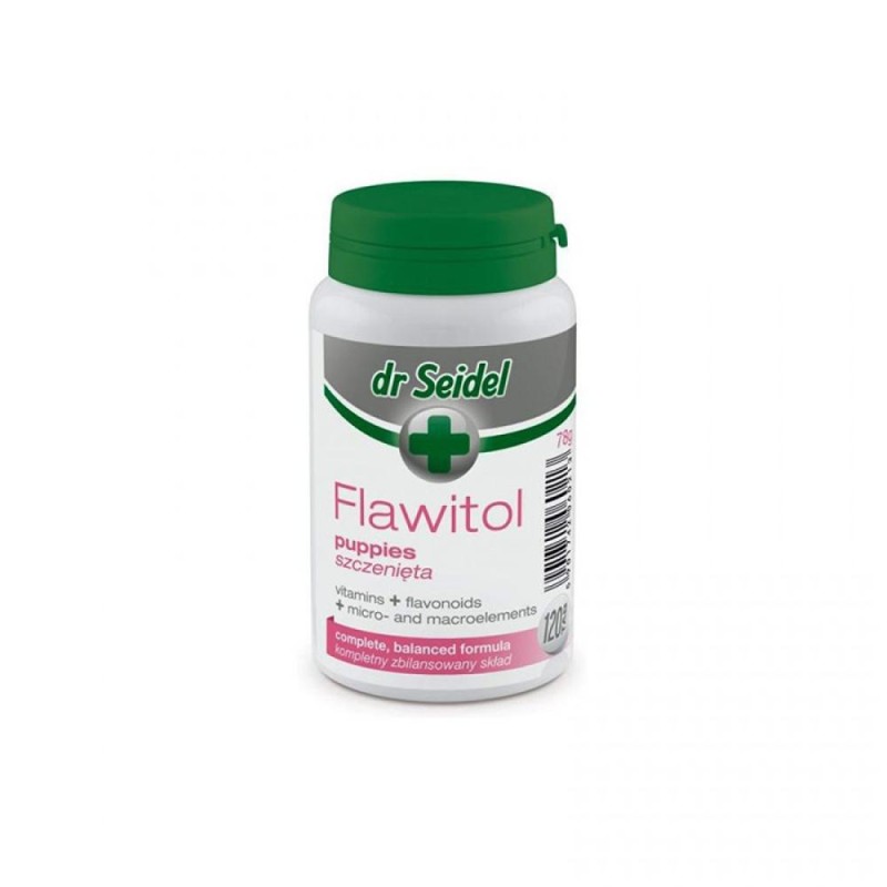 Tablete Flawitol Puppy, 120 Bucati, Dr. Seidel