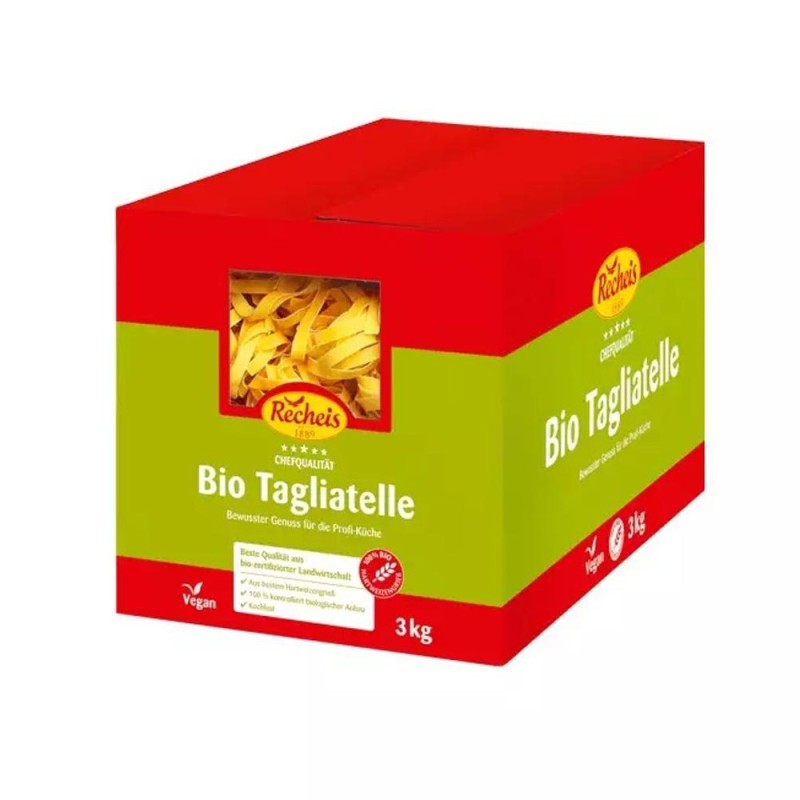 Tagliatelle Bio din Grau Dur, 3 kg, Recheis