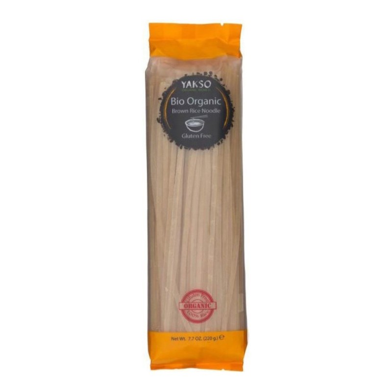 Taitei Bio din Orez Brun, Yakso, 220 g