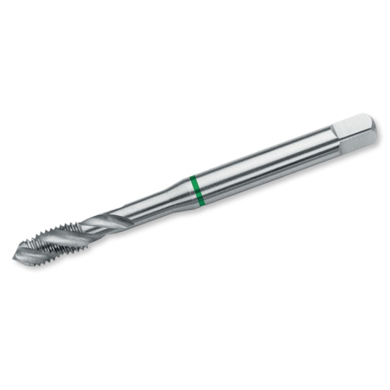 Tarod de Masina Universal, HSSE Co5, Forma C / 39 Grade Rsp, M10 X 1.5, Filet Normal, D, Banda Verde, din 371