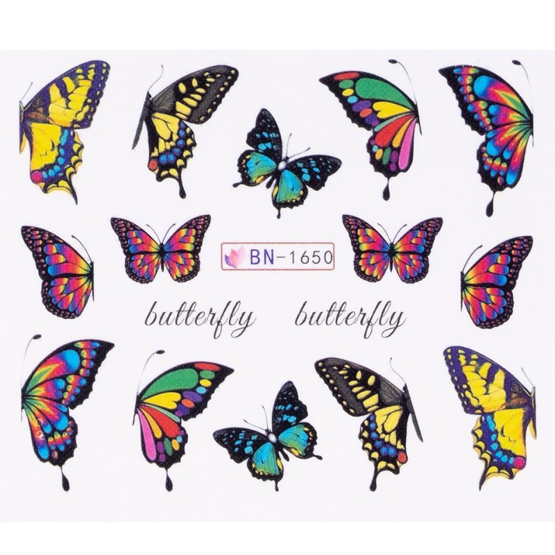 Tatuaj Unghii Luxorise Butterfly Emotion, Bn-1650