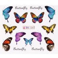 Tatuaj Unghii Luxorise Butterfly Sky, Bn-1647