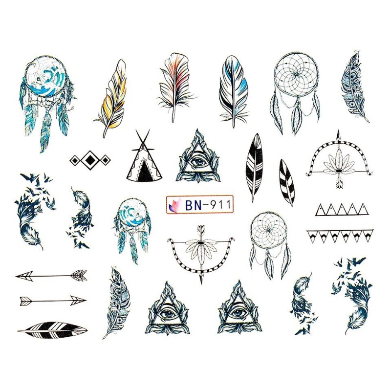 Tatuaj Unghii Luxorise Dreamcatcher Dance, Bn-911