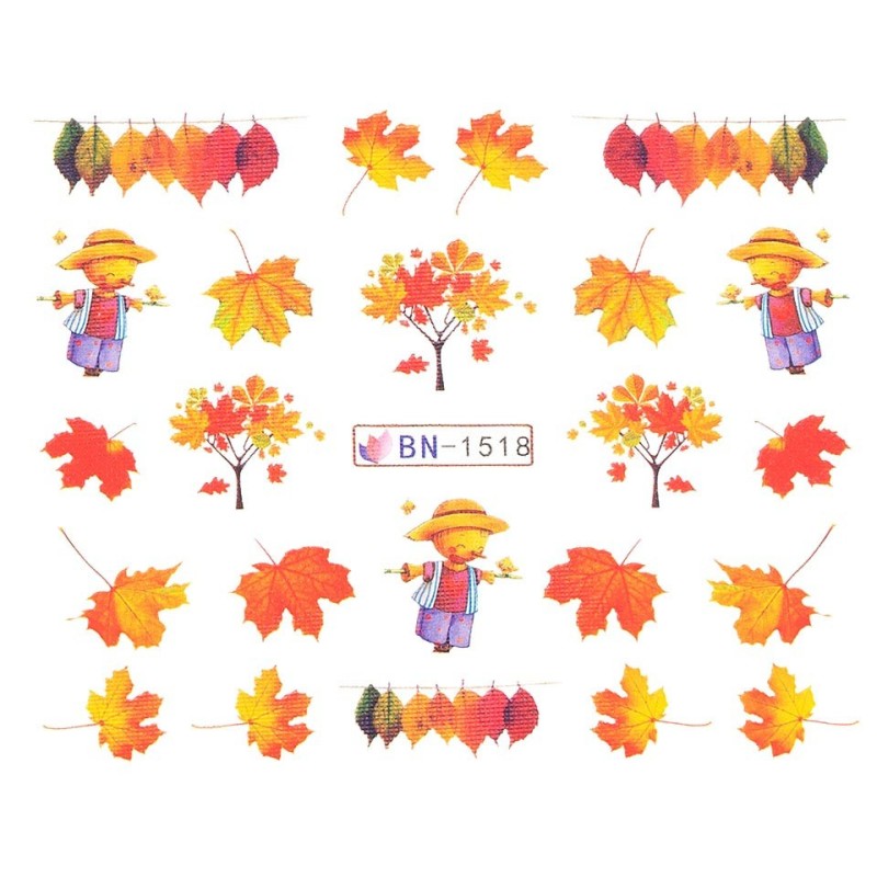 Tatuaj Unghii Luxorise Fall Vision, Bn-1518