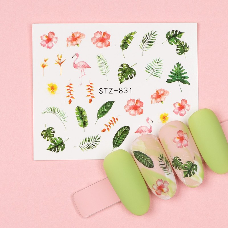 Tatuaj Unghii Luxorise Flamingo & Run, Stz-831