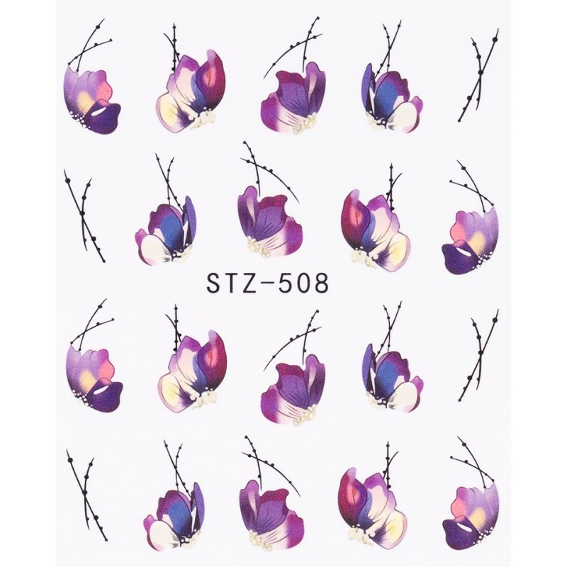 Tatuaj Unghii Luxorise Flower Spice, Stz-508