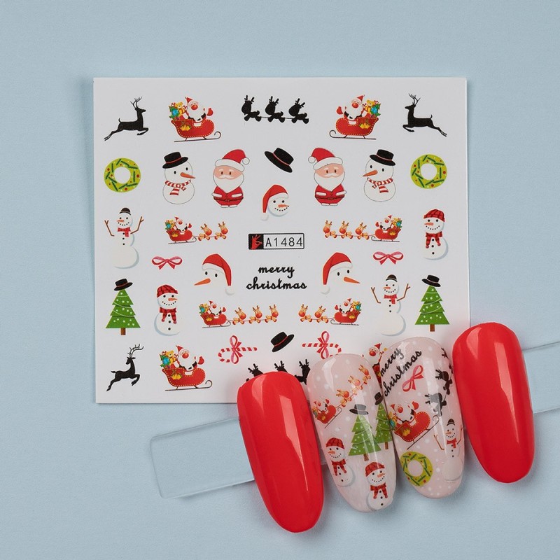 Tatuaj Unghii Luxorise Holiday Twinkle, A1484