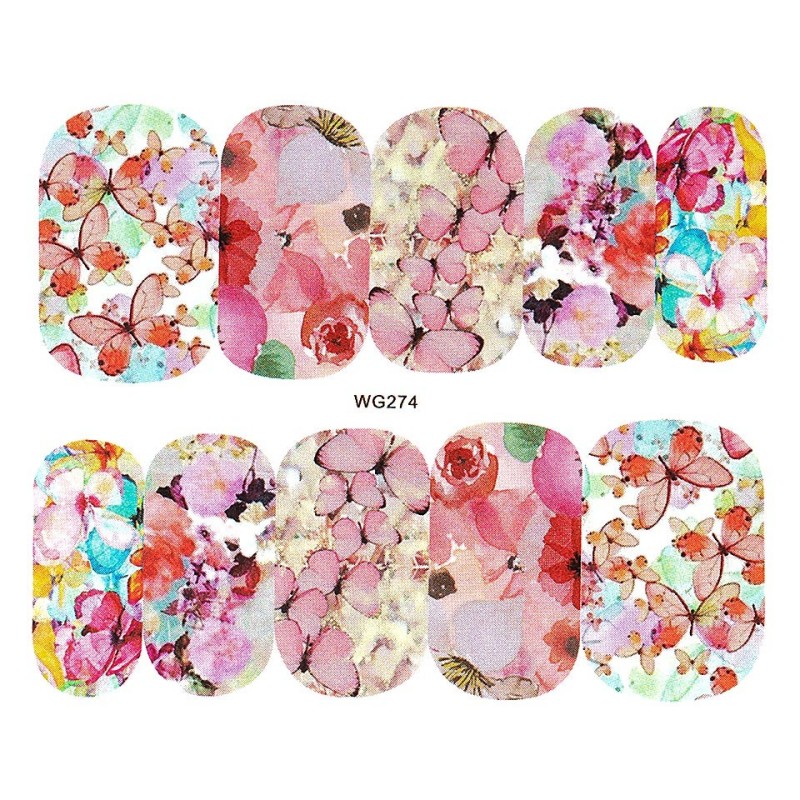 Tatuaj Unghii Luxorise, Nature Wg274